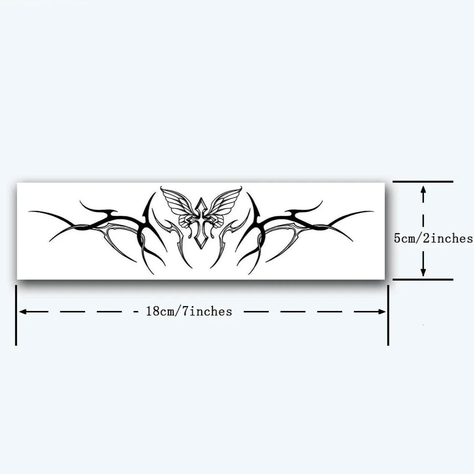 Tribal Cross Tattoo