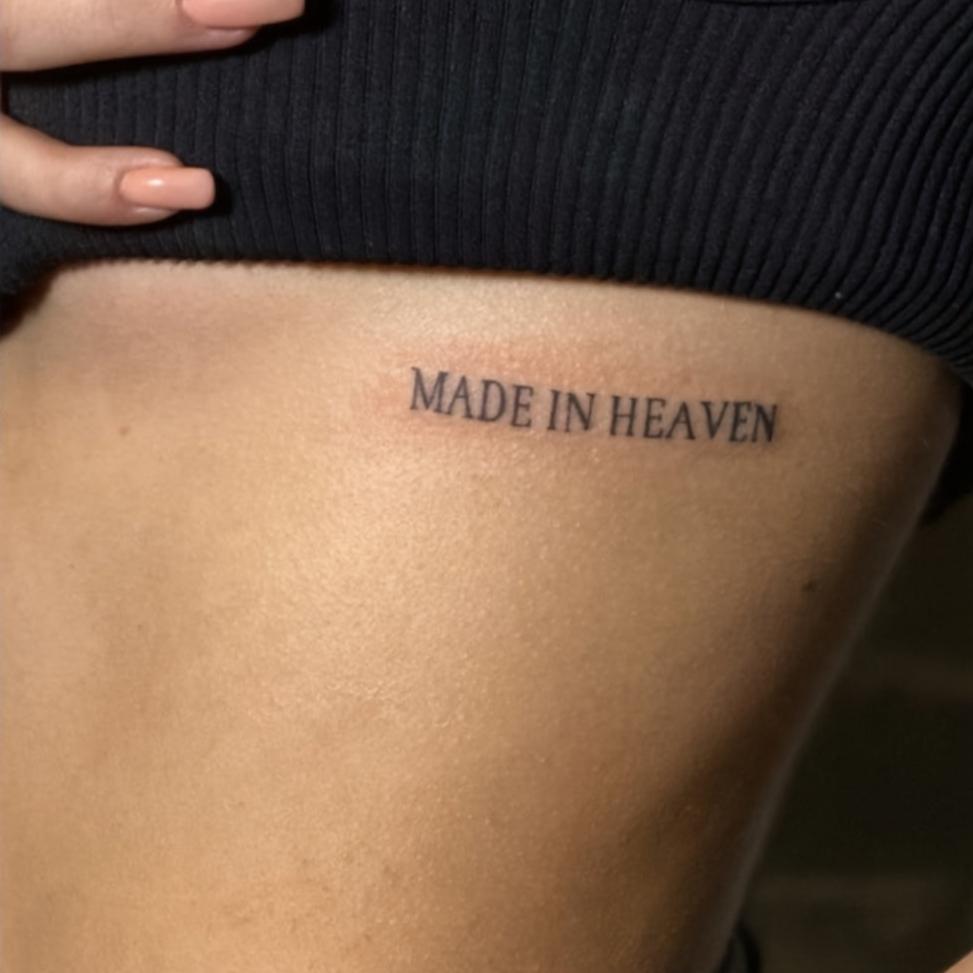 Tattoo Made In Heaven