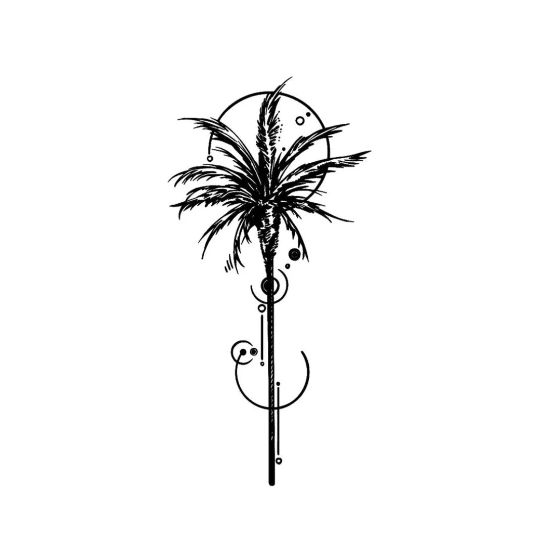 Palm Tree Tattoo